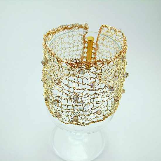 images/gold knitted cuff with crystals.jpg